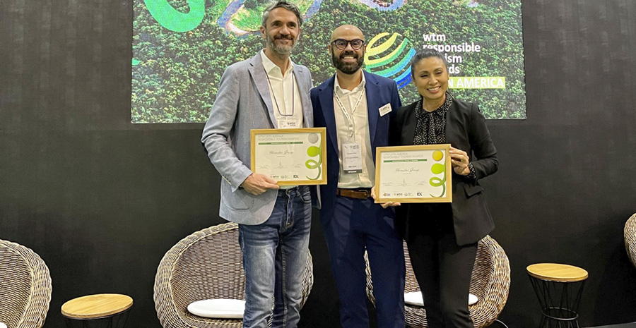Grupo Iberostar recibe dos premios en la WTM Latin America 2022